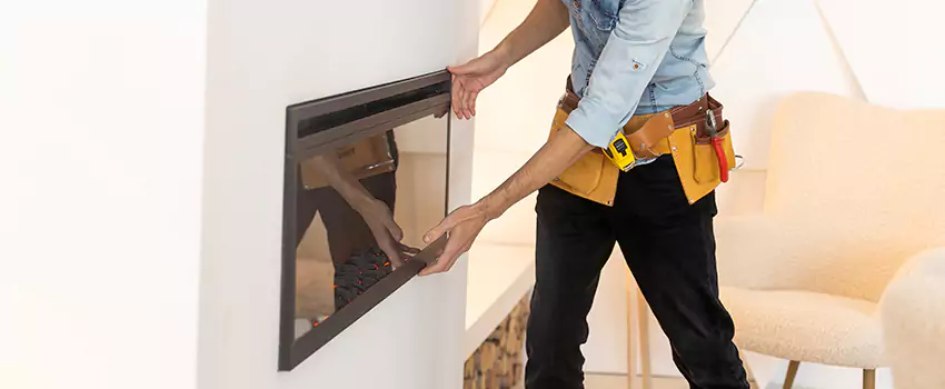 Metal Fireplace Installation in Spartanburg, South Carolina