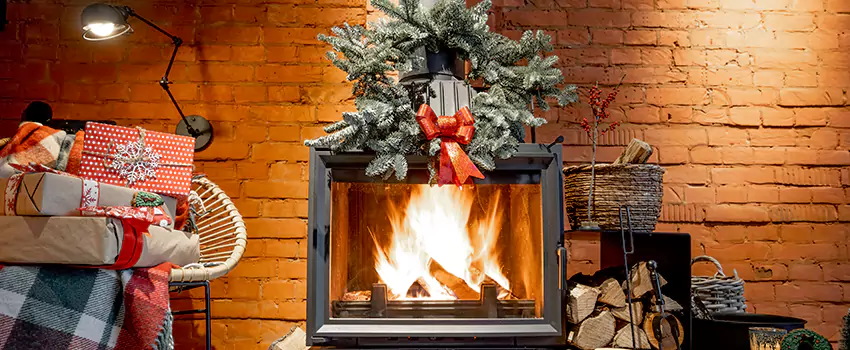 Travis Industries Linear Gas Fireplace Installation in Spartanburg, South Carolina