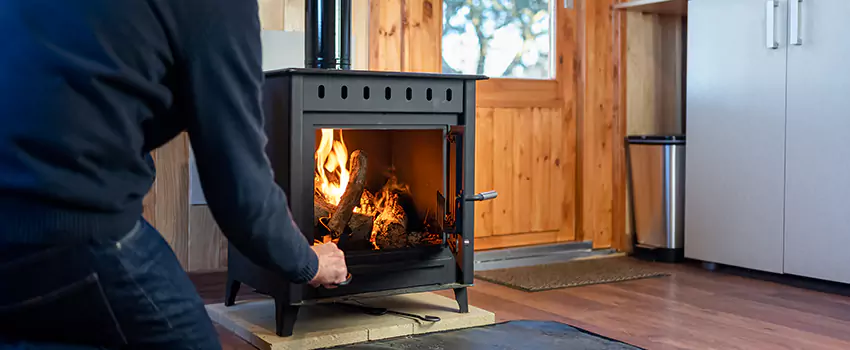 Open Hearth Wood Fireplace Installation in Spartanburg, SC