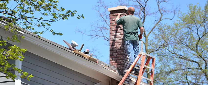 Vinyl and PVC Chimney Flashing Installation in Spartanburg, SC